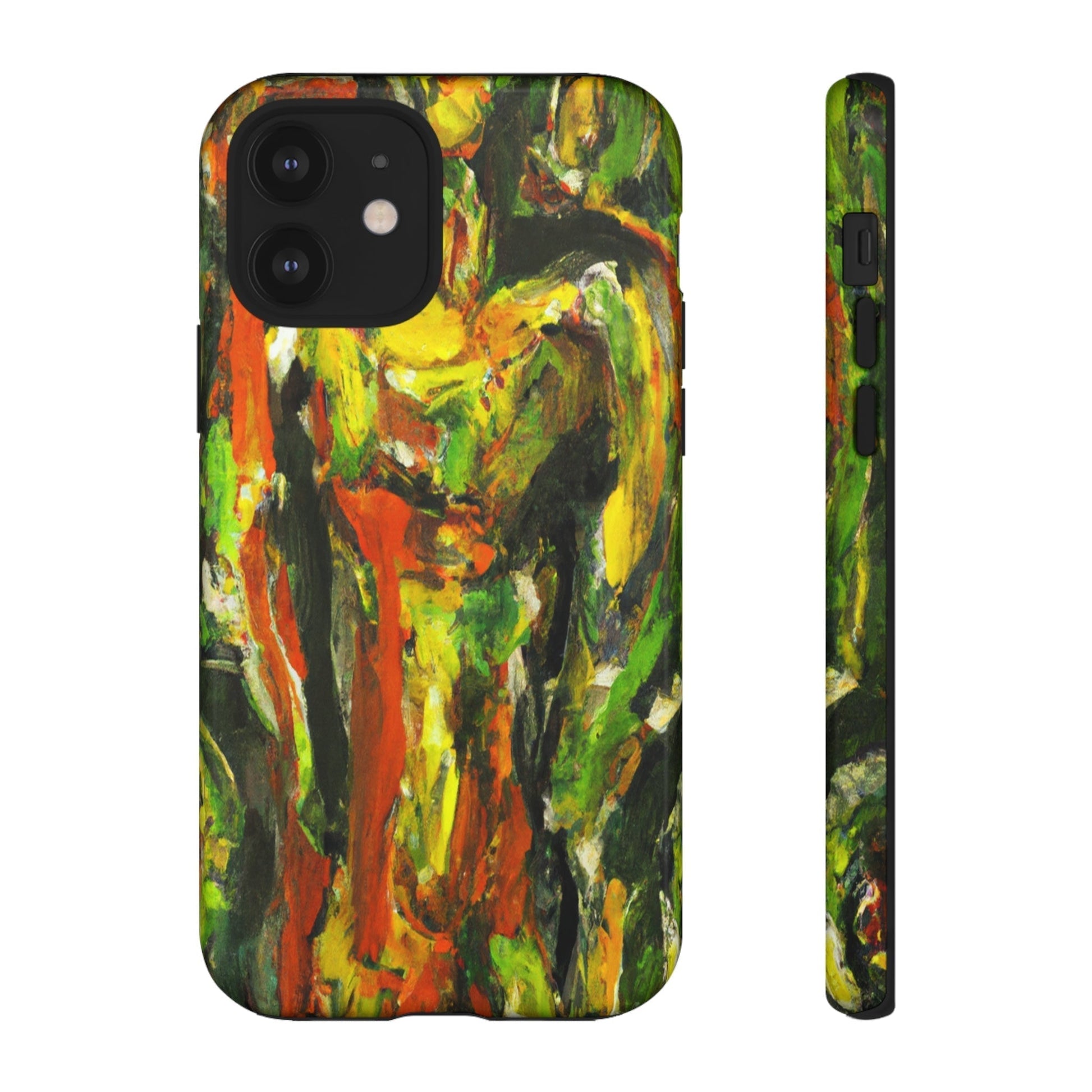 Phone Case-The Angry Man | Tough-iPhone 12-Glossy-PhoneCaseBoss-Phone-Best-Phone-Cases