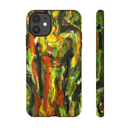 Phone Case-The Angry Man | Tough-iPhone 11-Matte-PhoneCaseBoss-Phone-Best-Phone-Cases