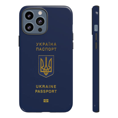 Phone Case-Ukraine Passort | Tough-iPhone 13 Pro Max-Glossy-PhoneCaseBoss-Phone-Best-Phone-Cases