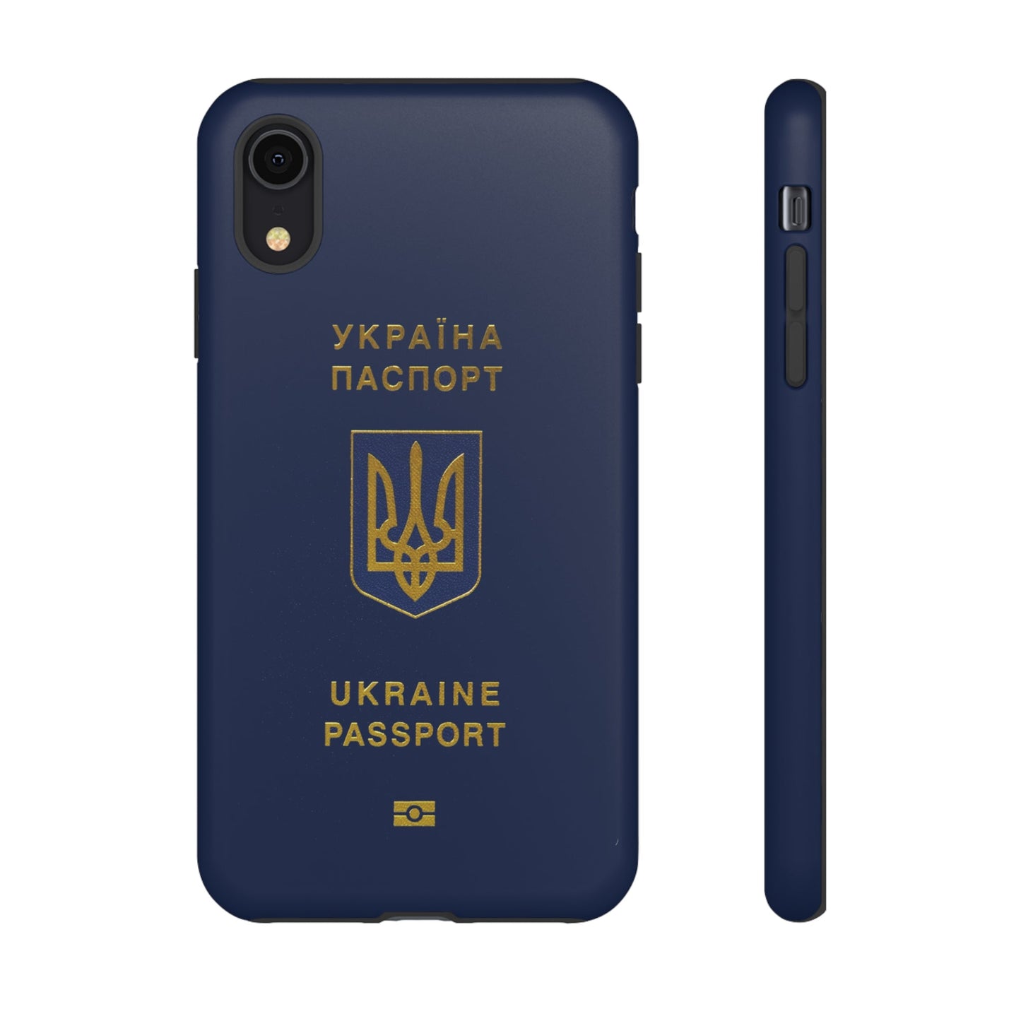Phone Case-Ukraine Passort | Tough-iPhone XR-Matte-PhoneCaseBoss-Phone-Best-Phone-Cases