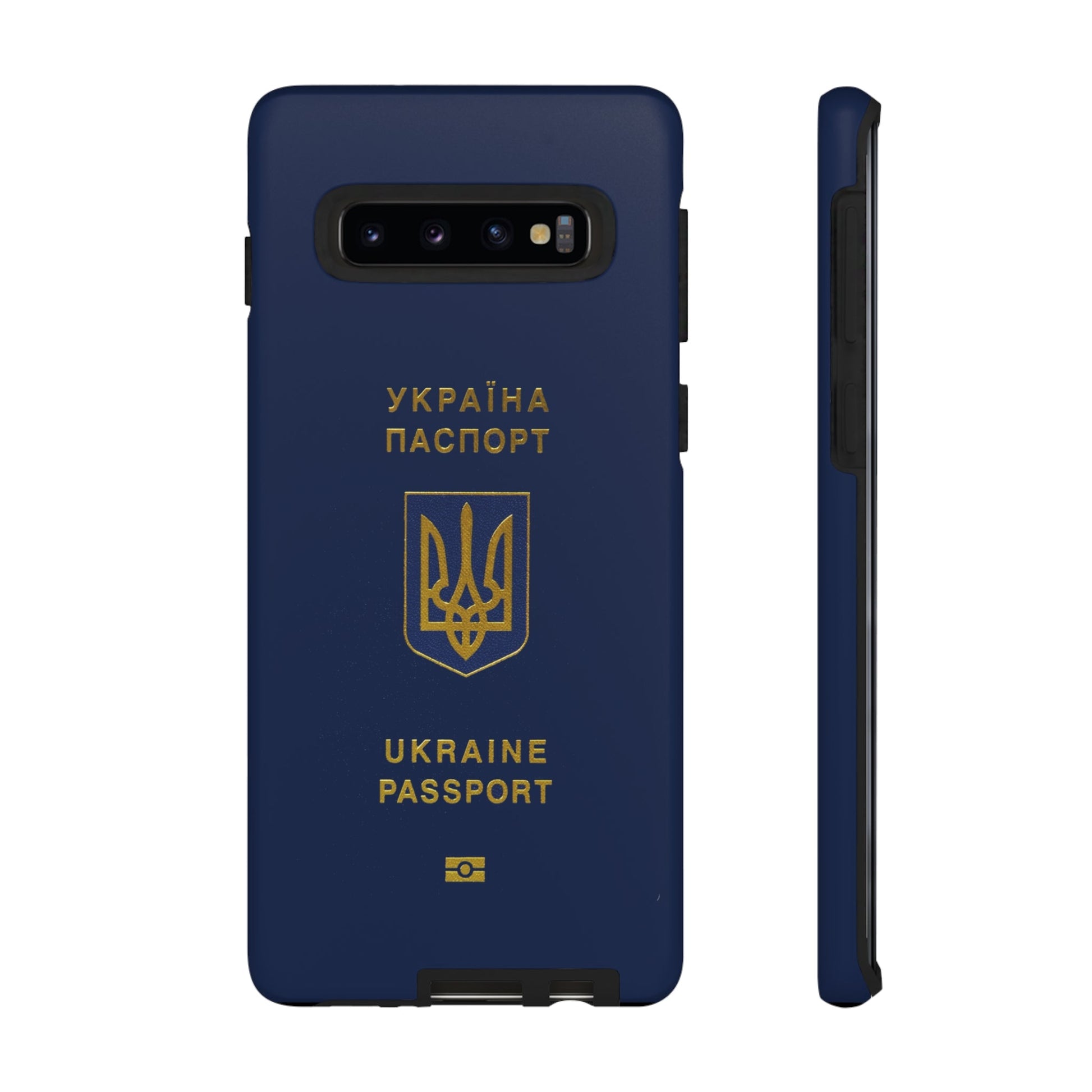 Phone Case-Ukraine Passort | Tough-Samsung Galaxy S10-Matte-PhoneCaseBoss-Phone-Best-Phone-Cases