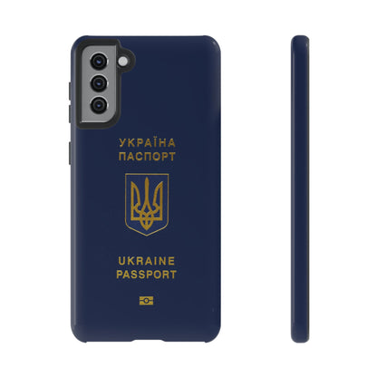 Phone Case-Ukraine Passort | Tough-Samsung Galaxy S21 Plus-Glossy-PhoneCaseBoss-Phone-Best-Phone-Cases