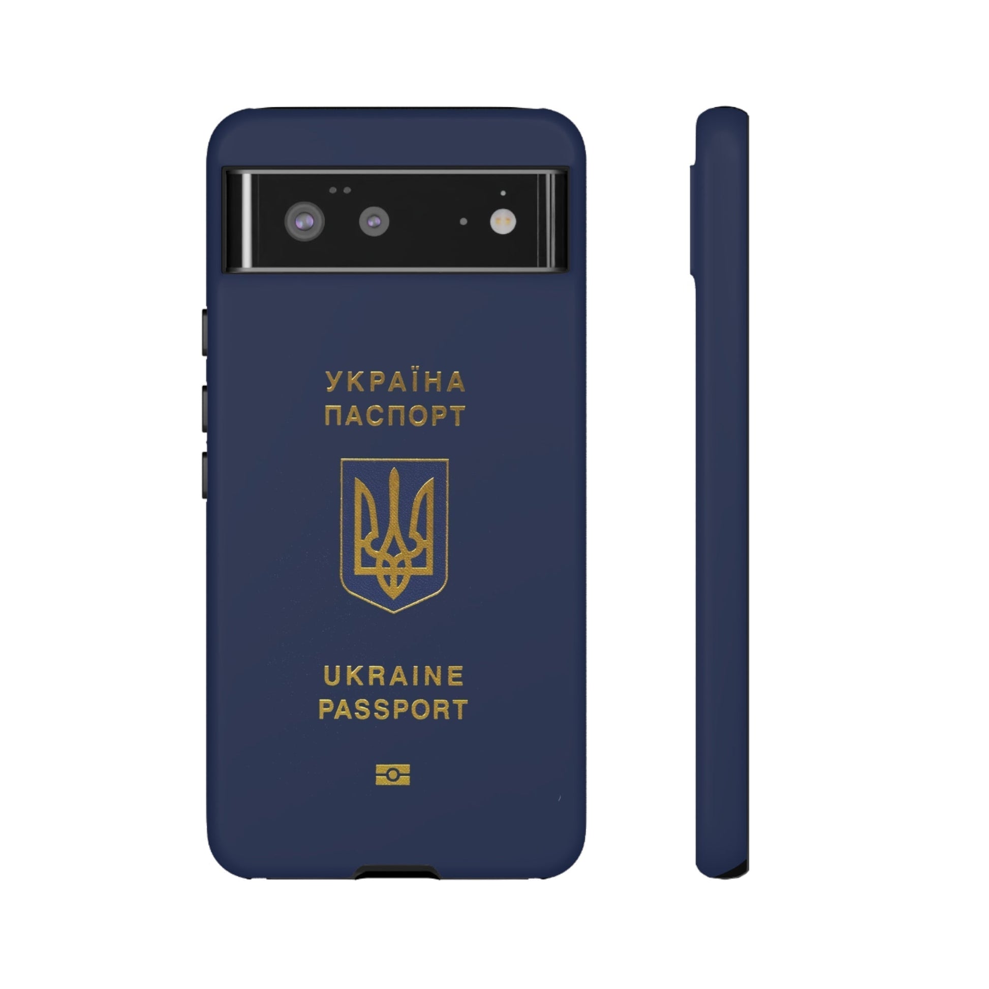 Phone Case-Ukraine Passort | Tough-Google Pixel 6-Matte-PhoneCaseBoss-Phone-Best-Phone-Cases