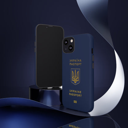 Phone Case-Ukraine Passort | Tough-PhoneCaseBoss-Phone-Best-Phone-Cases