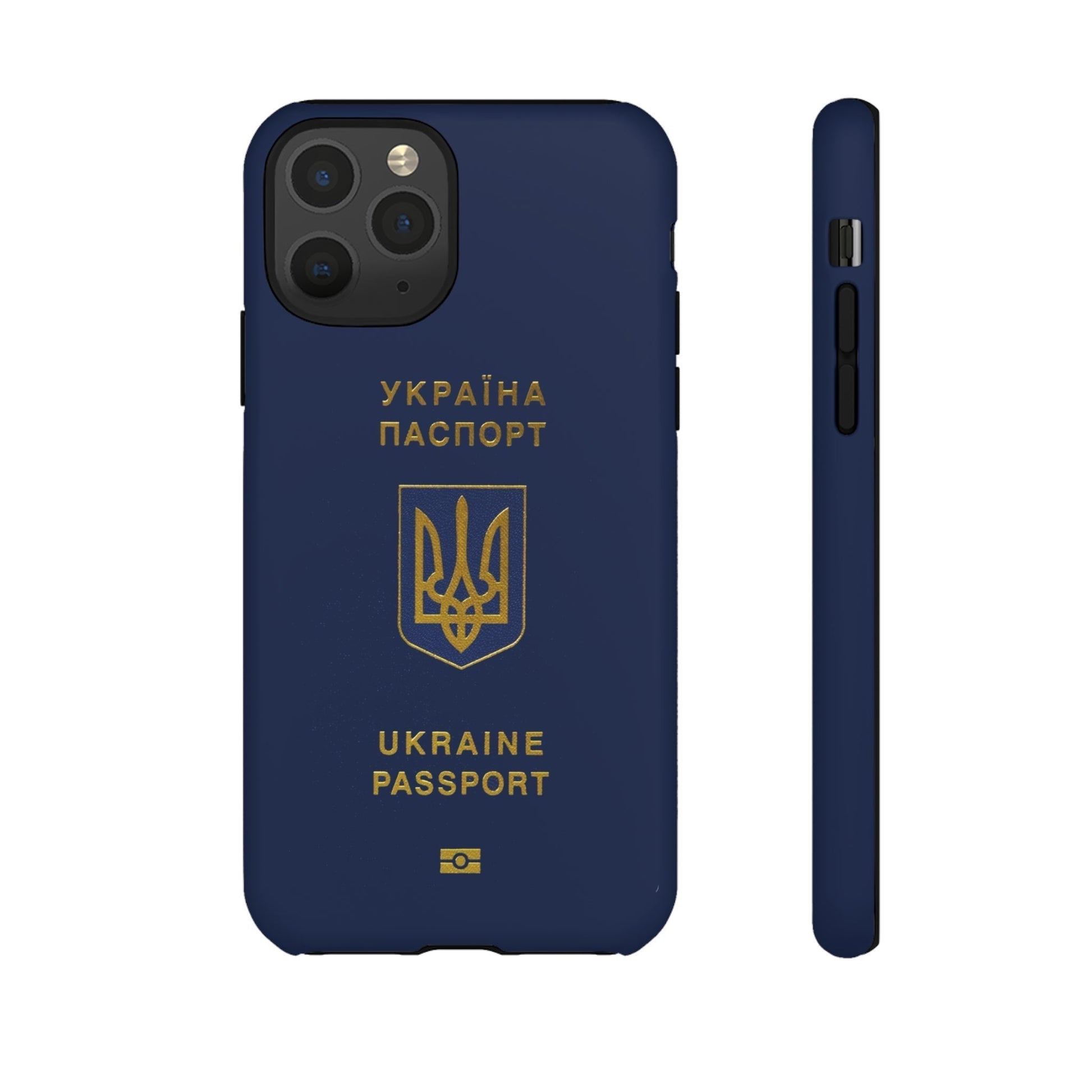 Phone Case-Ukraine Passort | Tough-iPhone 11 Pro-Matte-PhoneCaseBoss-Phone-Best-Phone-Cases