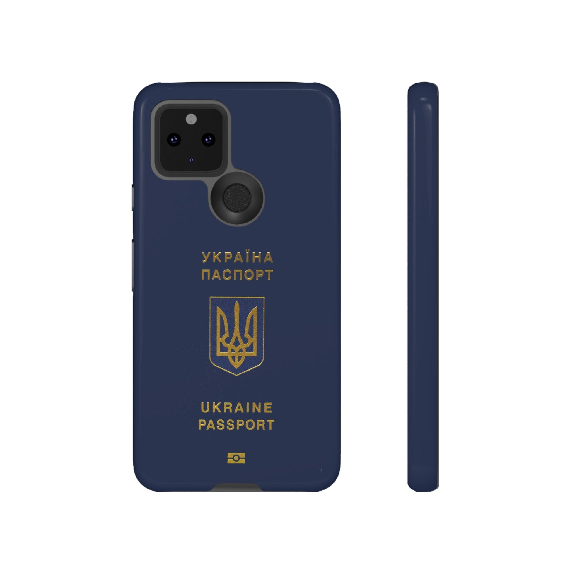 Phone Case-Ukraine Passort | Tough-Google Pixel 5 5G-Glossy-PhoneCaseBoss-Phone-Best-Phone-Cases