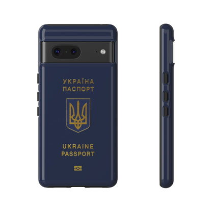 Phone Case-Ukraine Passort | Tough-Google Pixel 7-Glossy-PhoneCaseBoss-Phone-Best-Phone-Cases