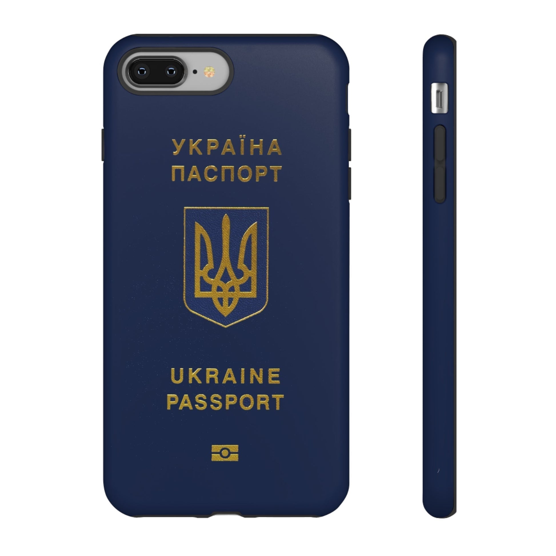 Phone Case-Ukraine Passort | Tough-iPhone 8 Plus-Matte-PhoneCaseBoss-Phone-Best-Phone-Cases