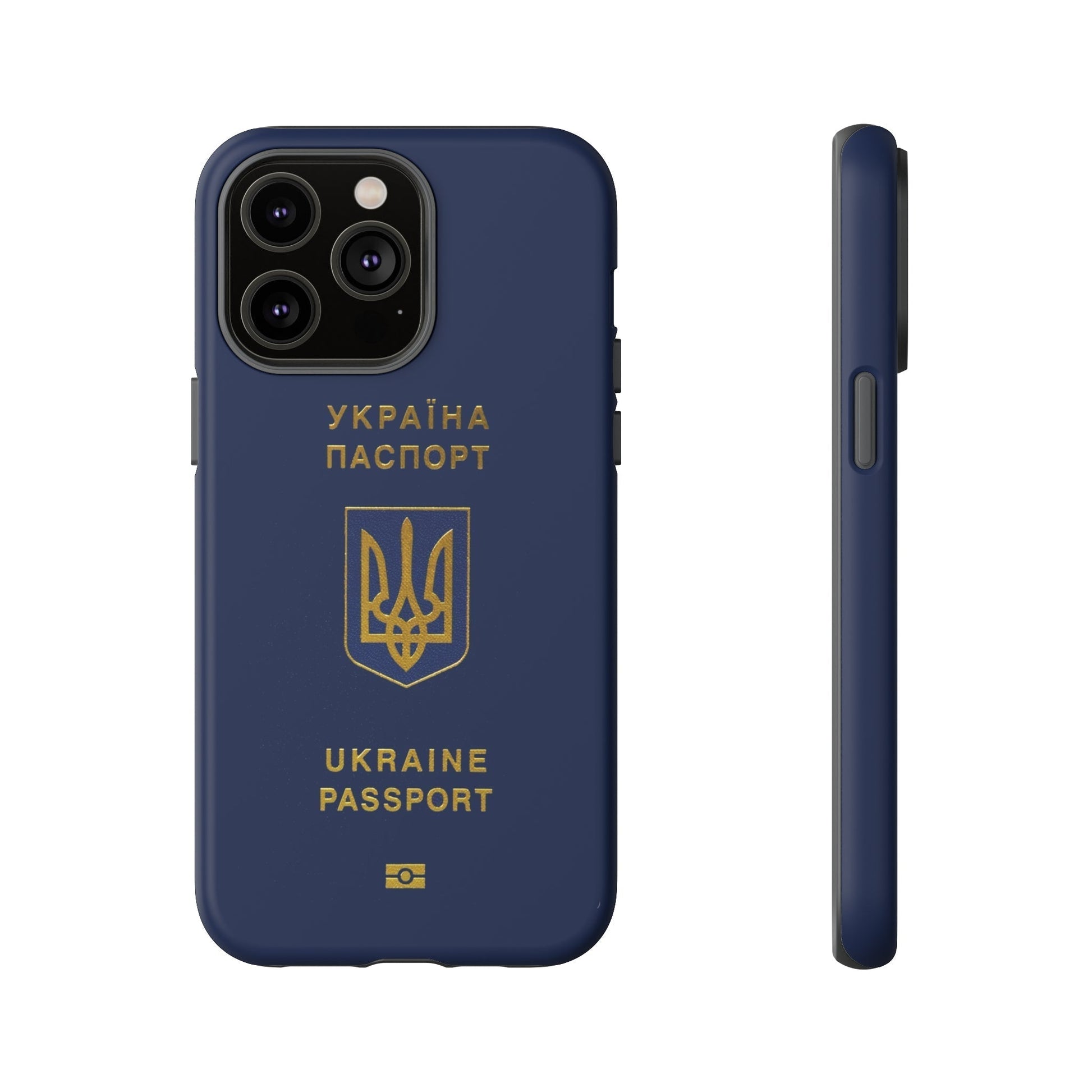 Phone Case-Ukraine Passort | Tough-iPhone 14 Pro Max-Matte-PhoneCaseBoss-Phone-Best-Phone-Cases