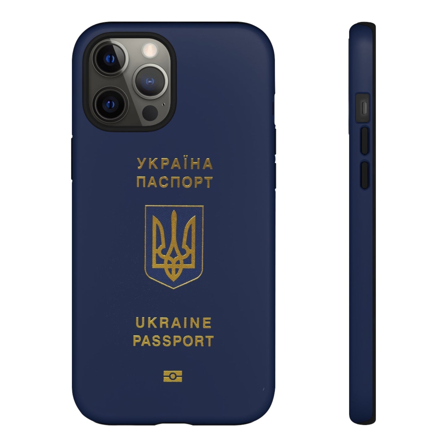 Phone Case-Ukraine Passort | Tough-iPhone 12 Pro Max-Matte-PhoneCaseBoss-Phone-Best-Phone-Cases