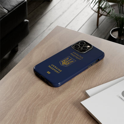Phone Case-Ukraine Passort | Tough-PhoneCaseBoss-Phone-Best-Phone-Cases
