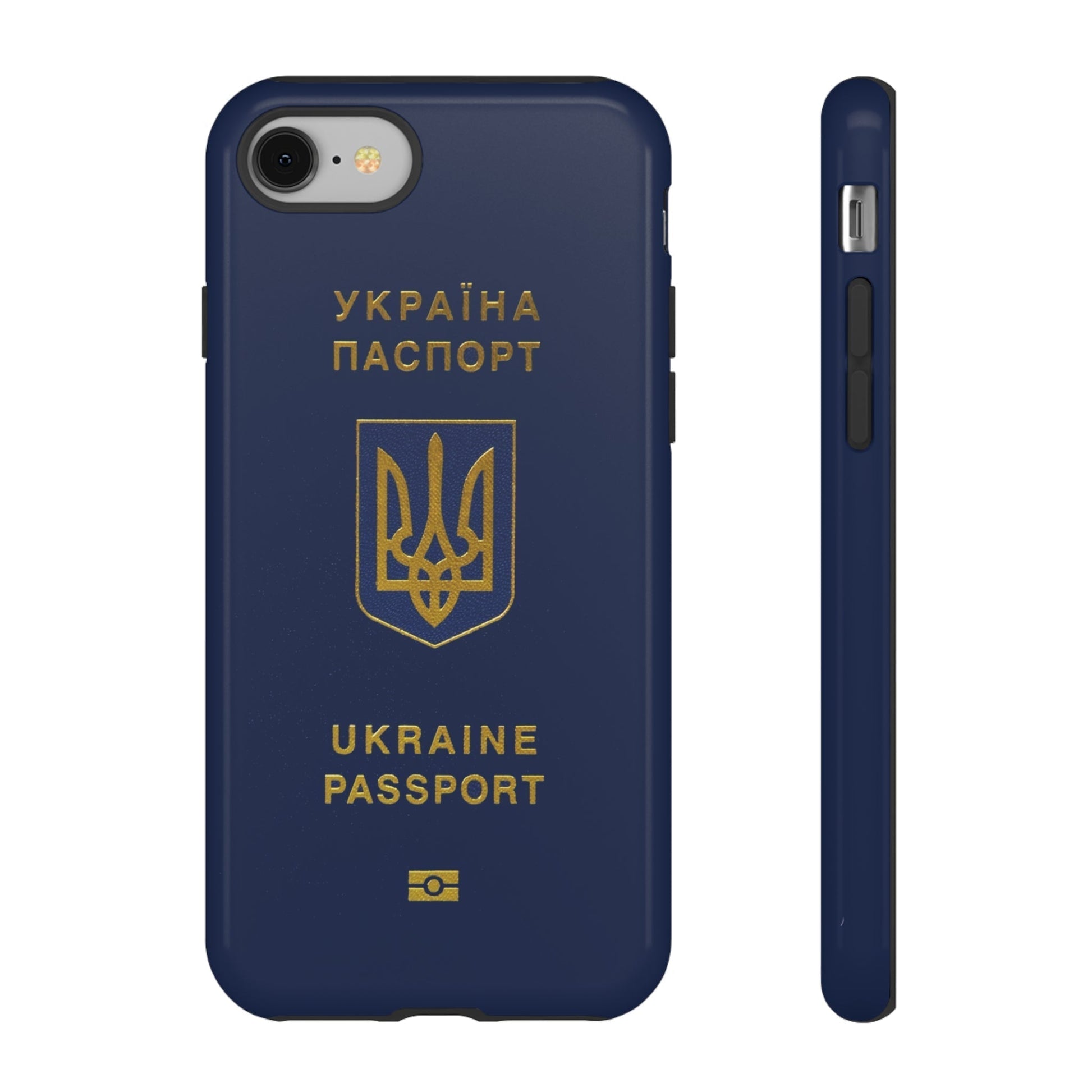 Phone Case-Ukraine Passort | Tough-iPhone 8-Glossy-PhoneCaseBoss-Phone-Best-Phone-Cases