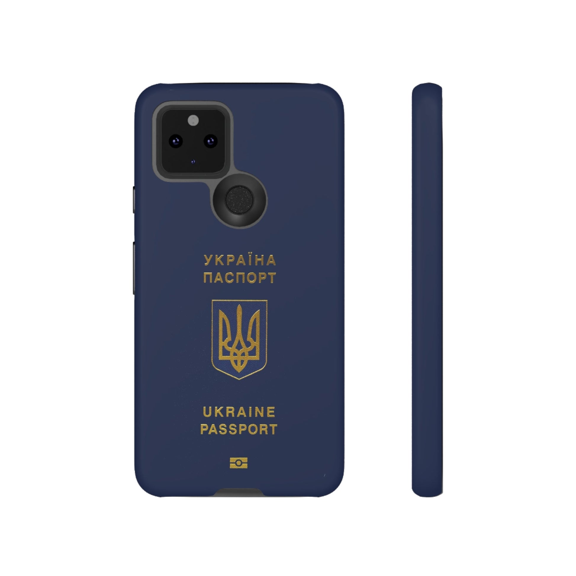 Phone Case-Ukraine Passort | Tough-Google Pixel 5 5G-Matte-PhoneCaseBoss-Phone-Best-Phone-Cases