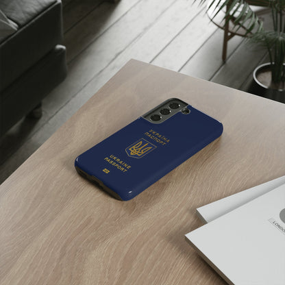 Phone Case-Ukraine Passort | Tough-PhoneCaseBoss-Phone-Best-Phone-Cases