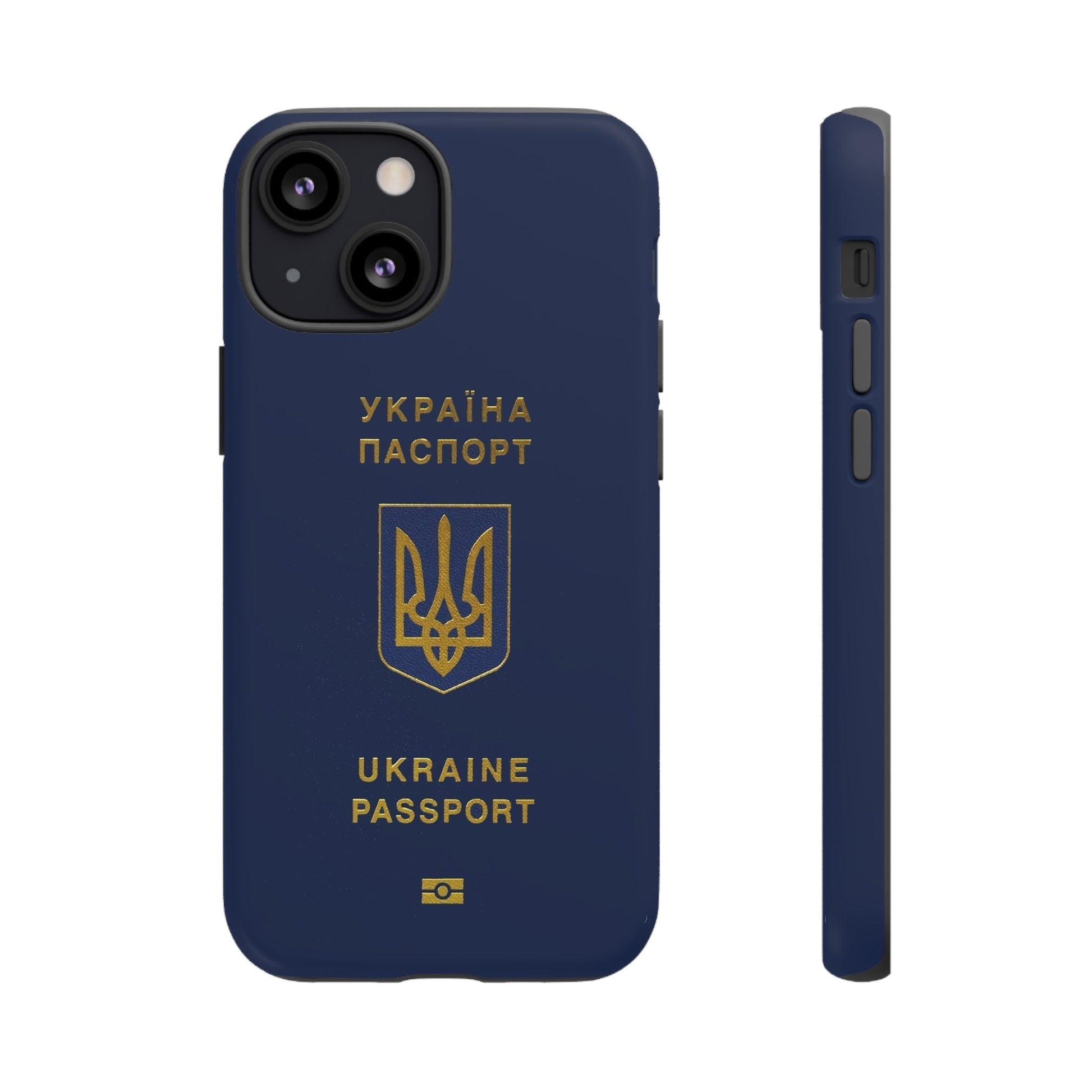 Phone Case-Ukraine Passort | Tough-iPhone 13 Mini-Matte-PhoneCaseBoss-Phone-Best-Phone-Cases
