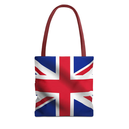 Union Jack (British Flag) Tote Bag-Bags-Printify-Accessories, All Over Print, Assembled in the USA, Bags, Bestsellers, British Flag, Countries, English, Flags, Great Britian, Halloween, Made in USA, More, Personalization Picks, Regions, Spring Essentials, Sublimation, The Whole Nother, TheWholeNother, TheWholeNother.com, Totes, U.K., US Elections Season, Valentine's Day | 13" × 13'',Red,,7785761177693-Union-Jack-British-Flag-Tote-Bag-Bags-Accessories-All-Over-Print-Assembled-in-the-USA-Bags-Bestsellers-Brit