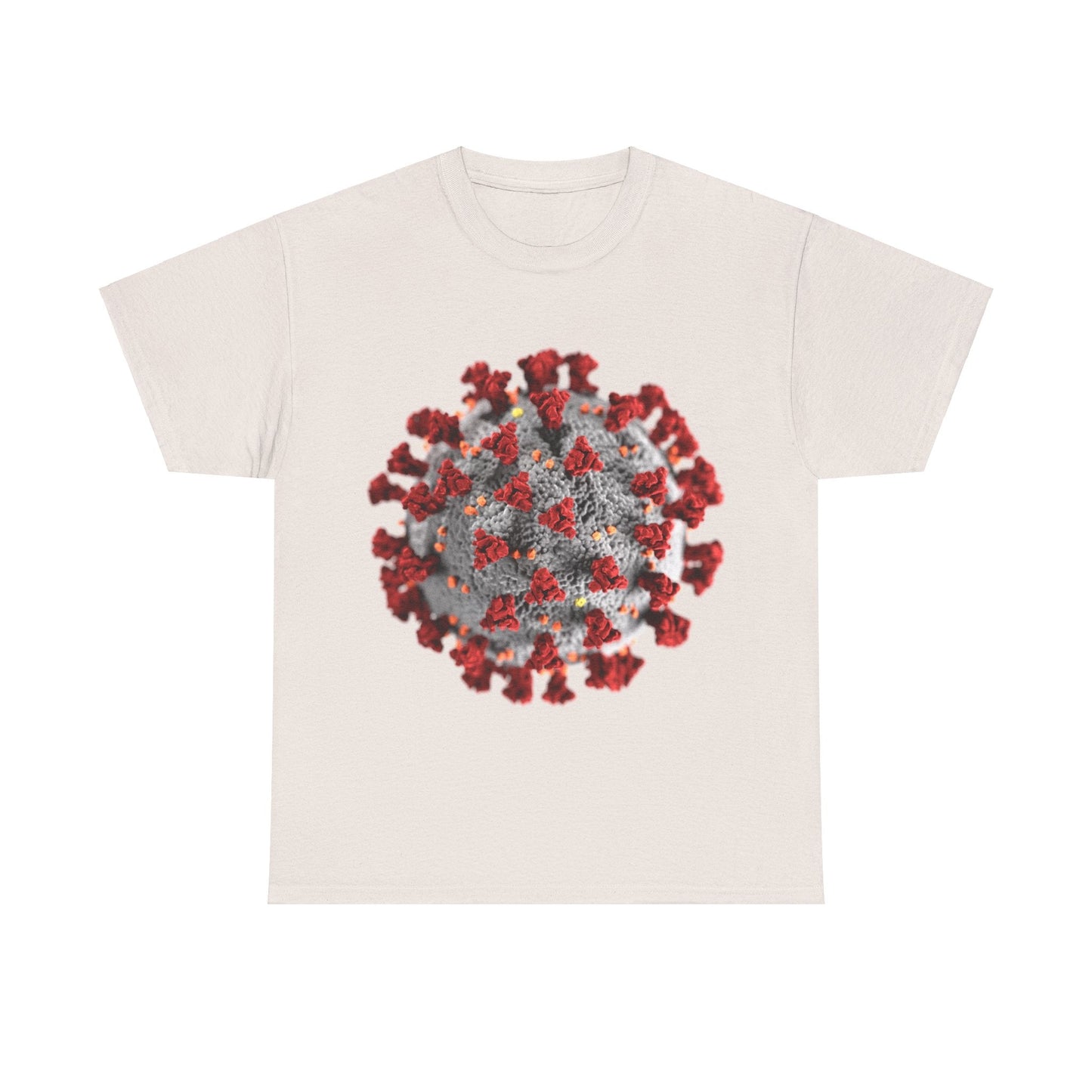 Unisex Heavy Cotton Tee - Coronavirus (COVID-19) awareness