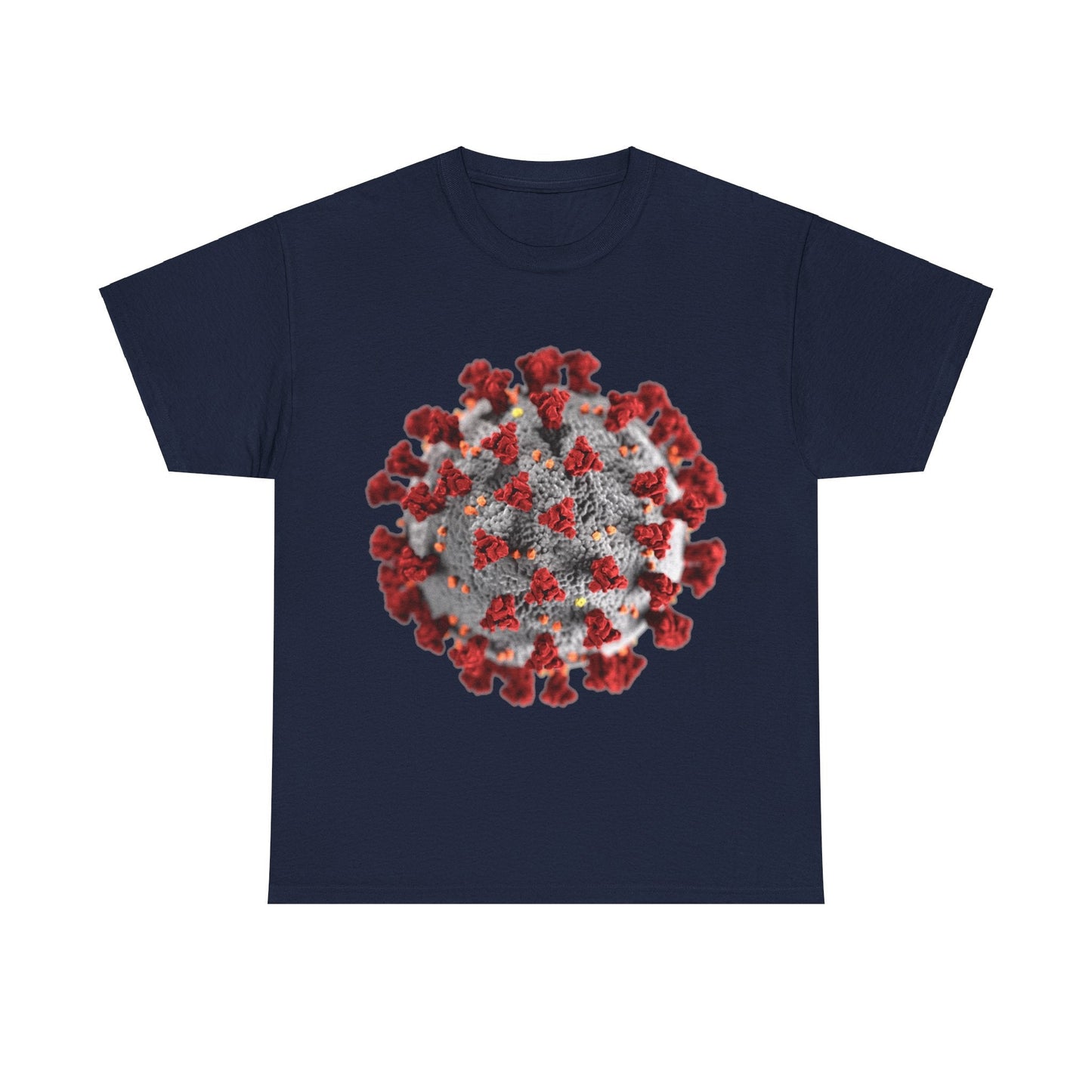 Unisex Heavy Cotton Tee - Coronavirus (COVID-19) awareness