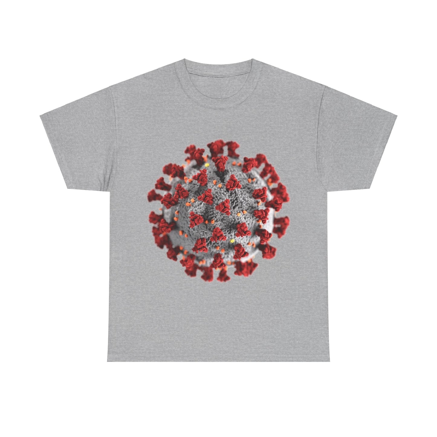 Unisex Heavy Cotton Tee - Coronavirus (COVID-19) awareness