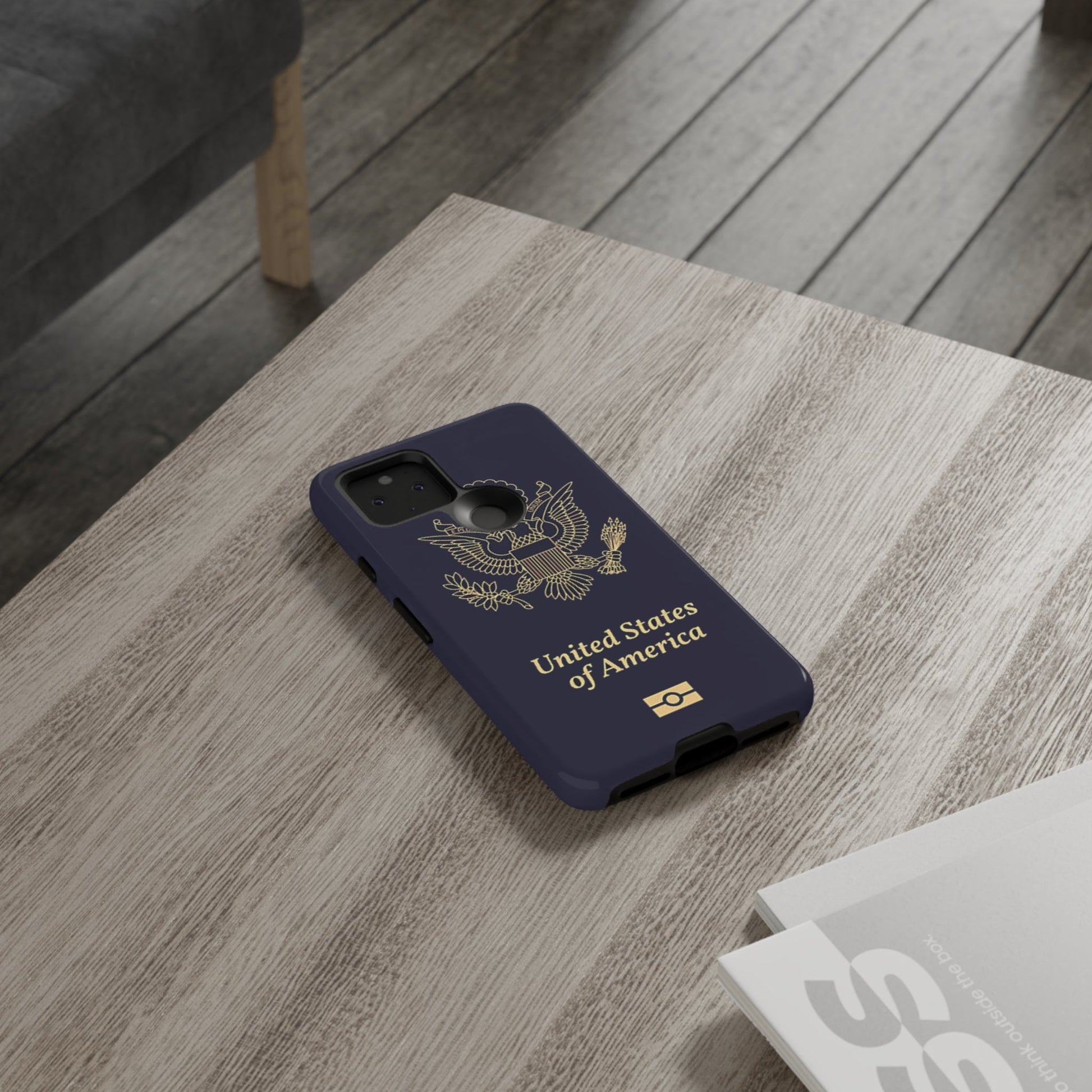 Phone Case-United States Passort | Tough-PhoneCaseBoss-Phone-Best-Phone-Cases