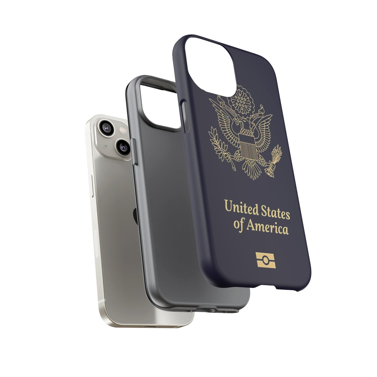 Phone Case-United States Passort | Tough-PhoneCaseBoss-Phone-Best-Phone-Cases