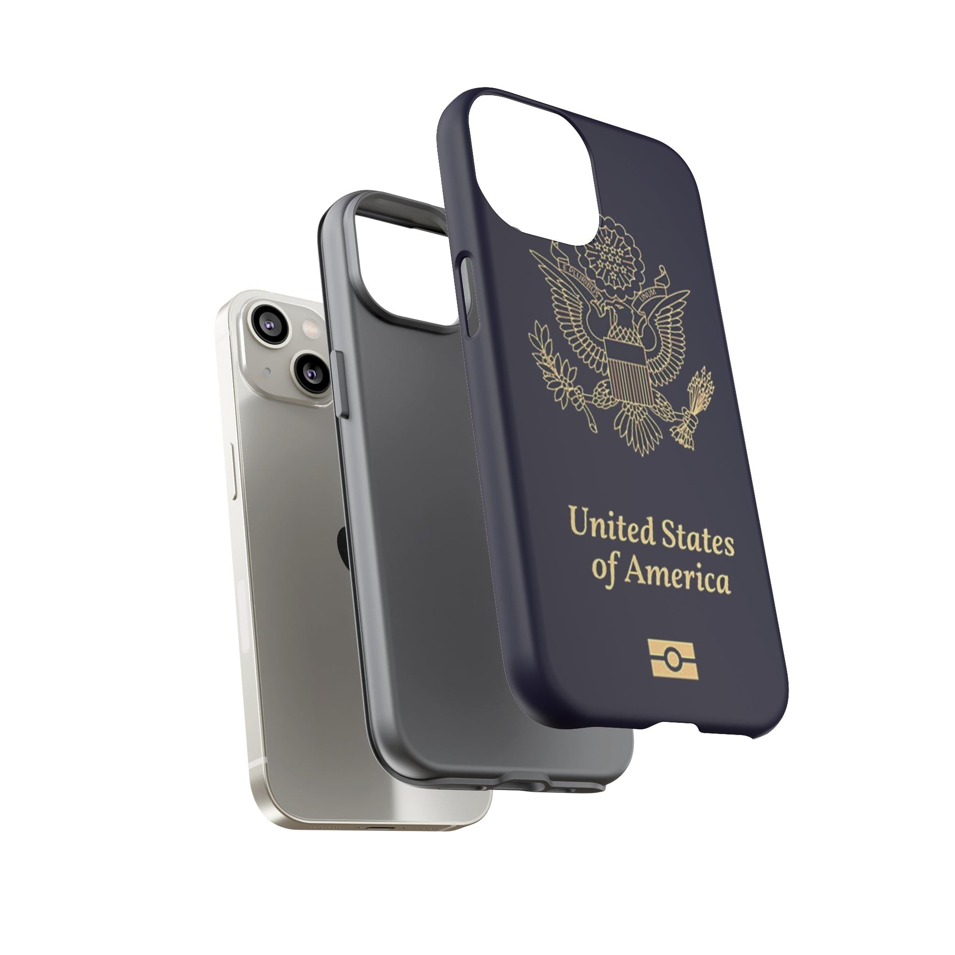 Phone Case-United States Passort | Tough-PhoneCaseBoss-Phone-Best-Phone-Cases