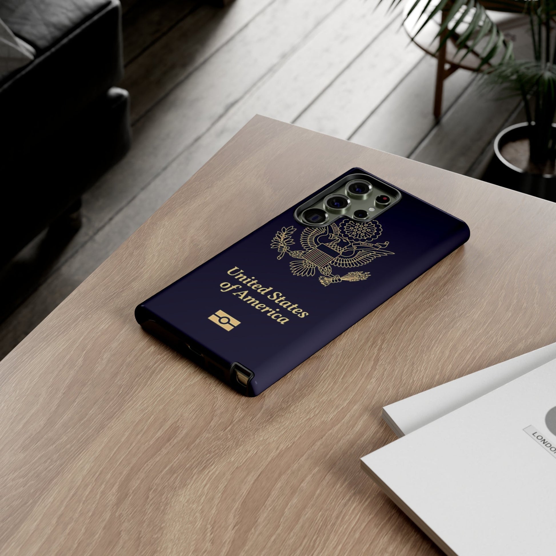 Phone Case-United States Passort | Tough-PhoneCaseBoss-Phone-Best-Phone-Cases