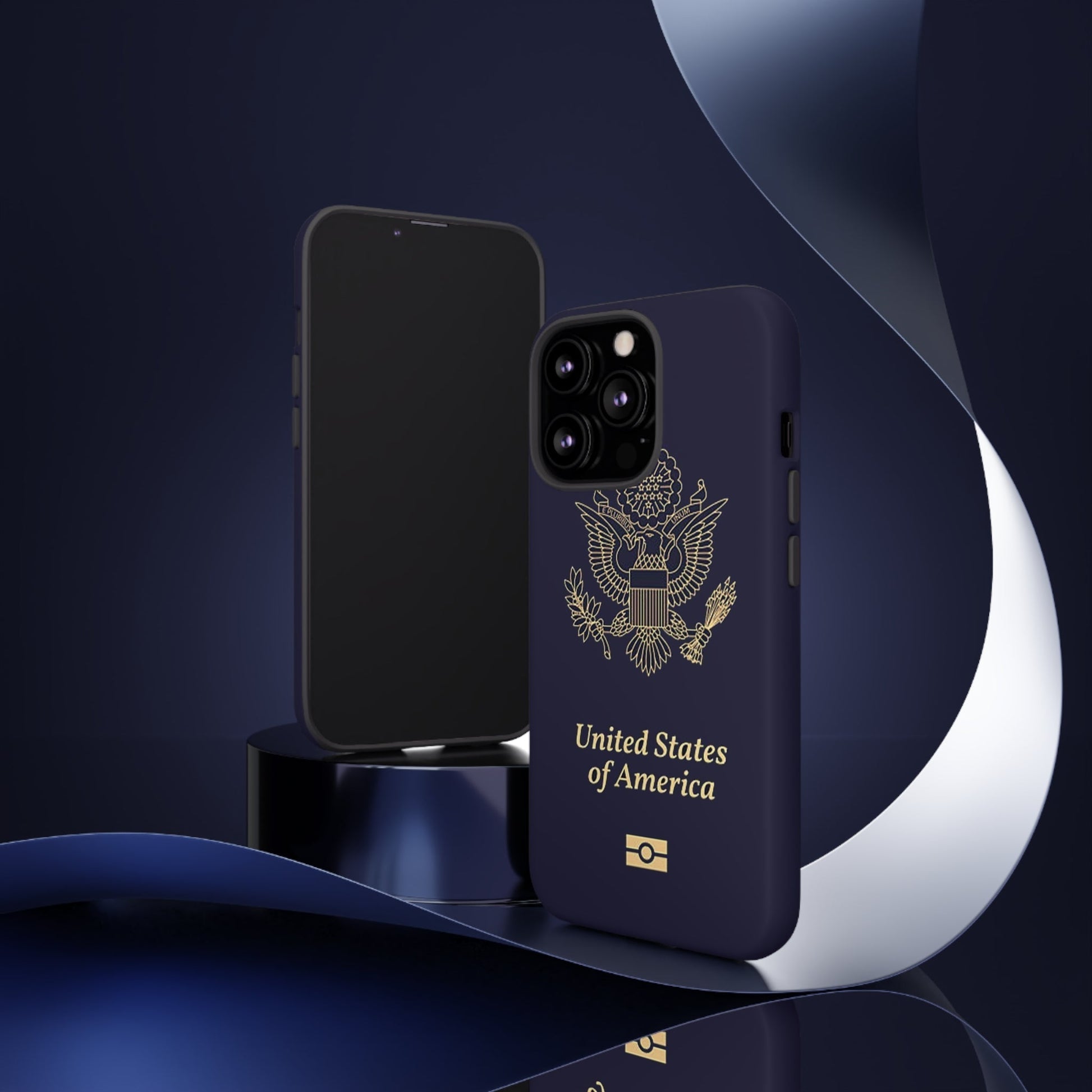 Phone Case-United States Passort | Tough-PhoneCaseBoss-Phone-Best-Phone-Cases