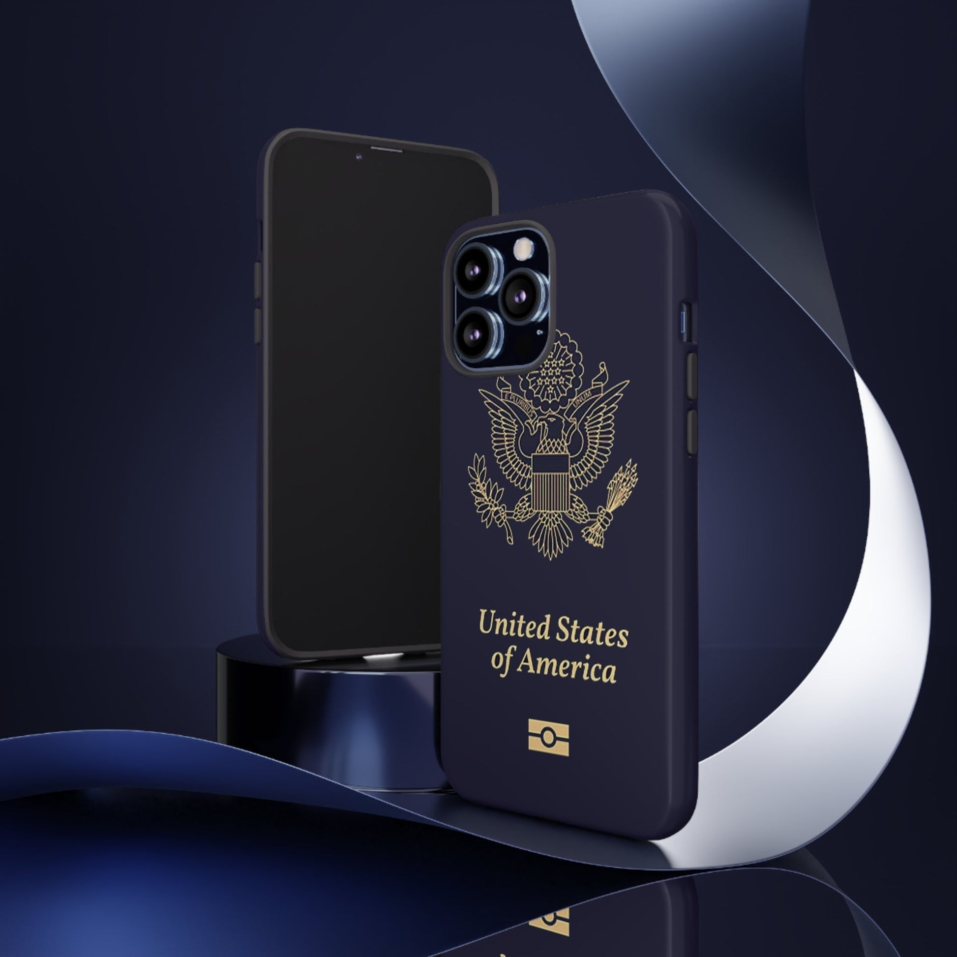 Phone Case-United States Passort | Tough-PhoneCaseBoss-Phone-Best-Phone-Cases