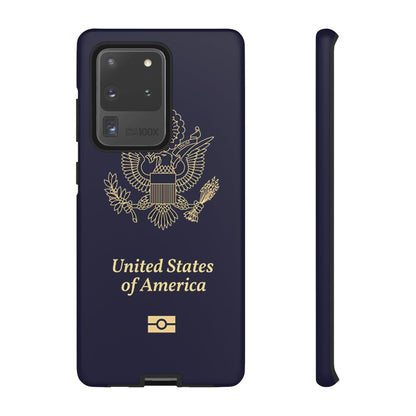 Phone Case-United States Passort | Tough-Samsung Galaxy S20 Ultra-Matte-PhoneCaseBoss-Phone-Best-Phone-Cases