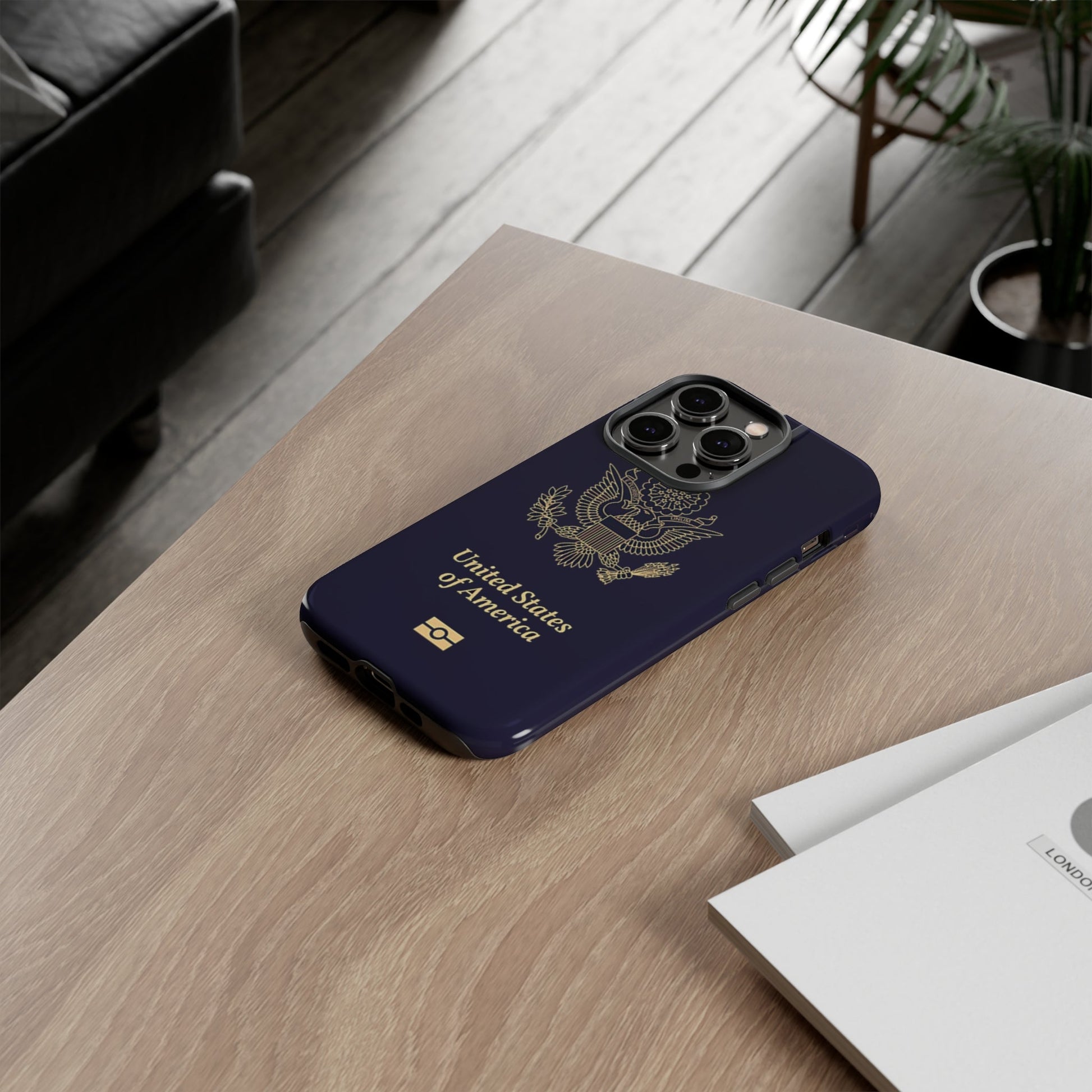 Phone Case-United States Passort | Tough-PhoneCaseBoss-Phone-Best-Phone-Cases