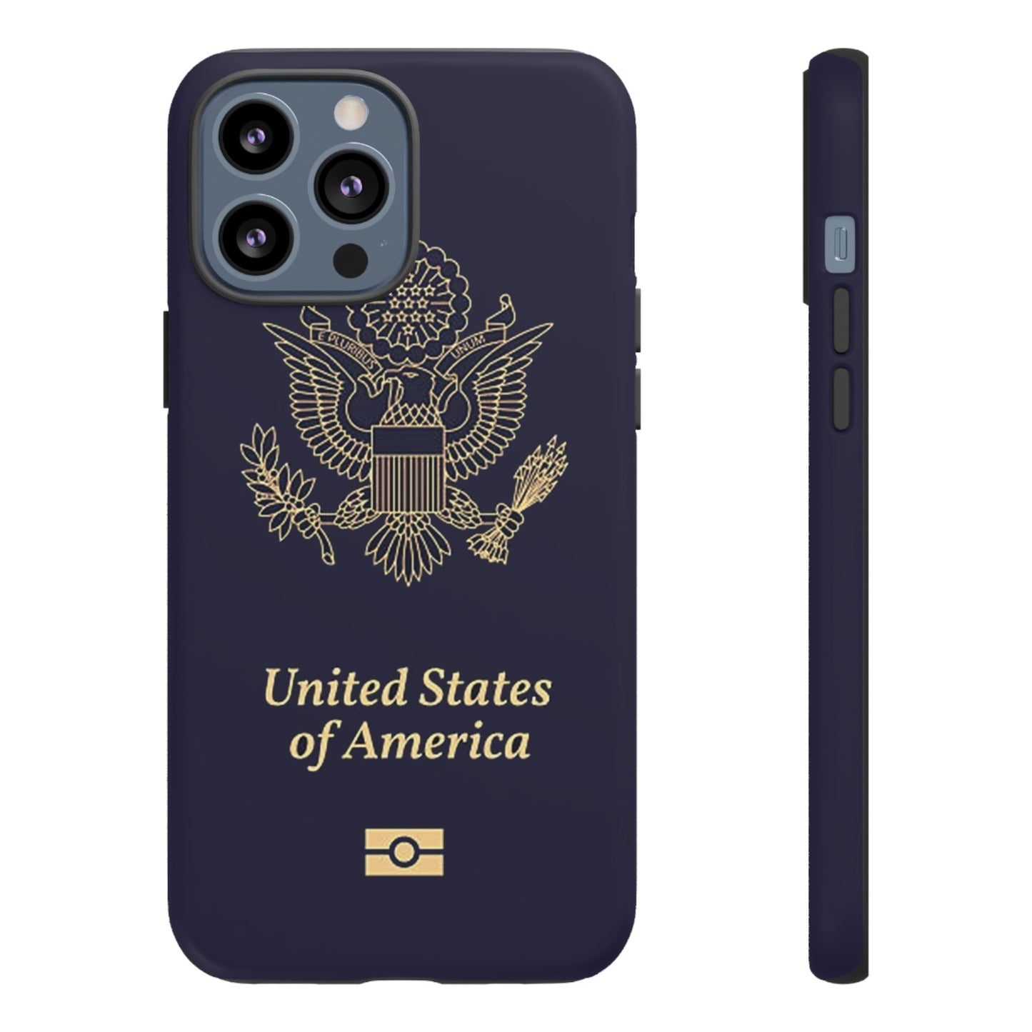 Phone Case-United States Passort | Tough-iPhone 13 Pro Max-Matte-PhoneCaseBoss-Phone-Best-Phone-Cases