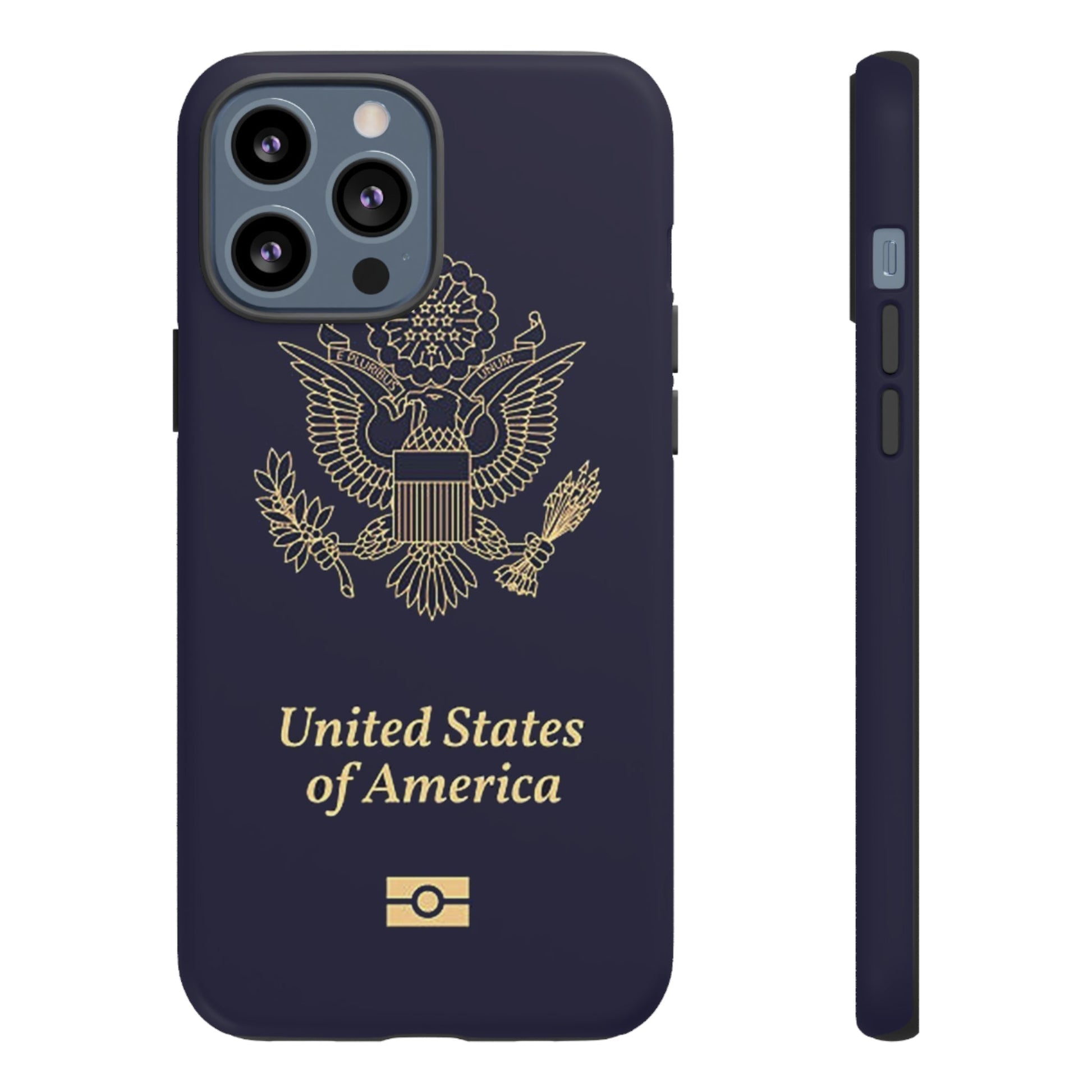 Phone Case-United States Passort | Tough-iPhone 13 Pro Max-Matte-PhoneCaseBoss-Phone-Best-Phone-Cases
