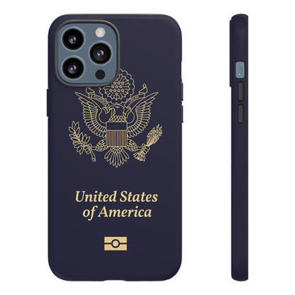 Phone Case-United States Passort | Tough-iPhone 13 Pro Max-Matte-PhoneCaseBoss-Phone-Best-Phone-Cases