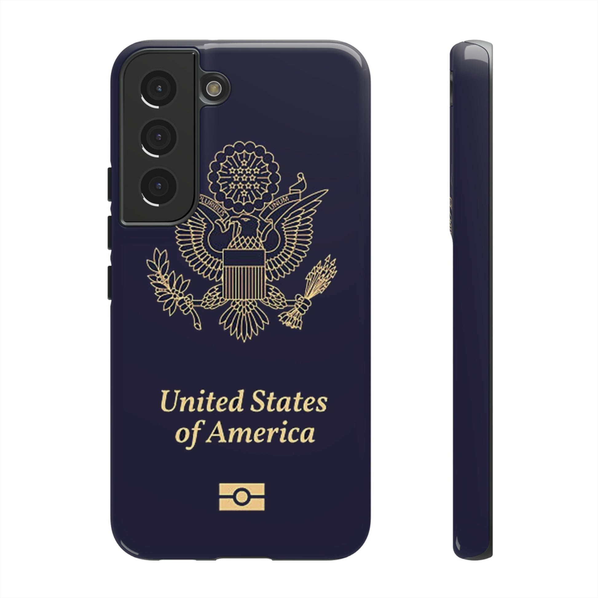 Phone Case-United States Passort | Tough-Samsung Galaxy S22-Glossy-PhoneCaseBoss-Phone-Best-Phone-Cases