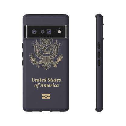 Phone Case-United States Passort | Tough-Google Pixel 6 Pro-Matte-PhoneCaseBoss-Phone-Best-Phone-Cases