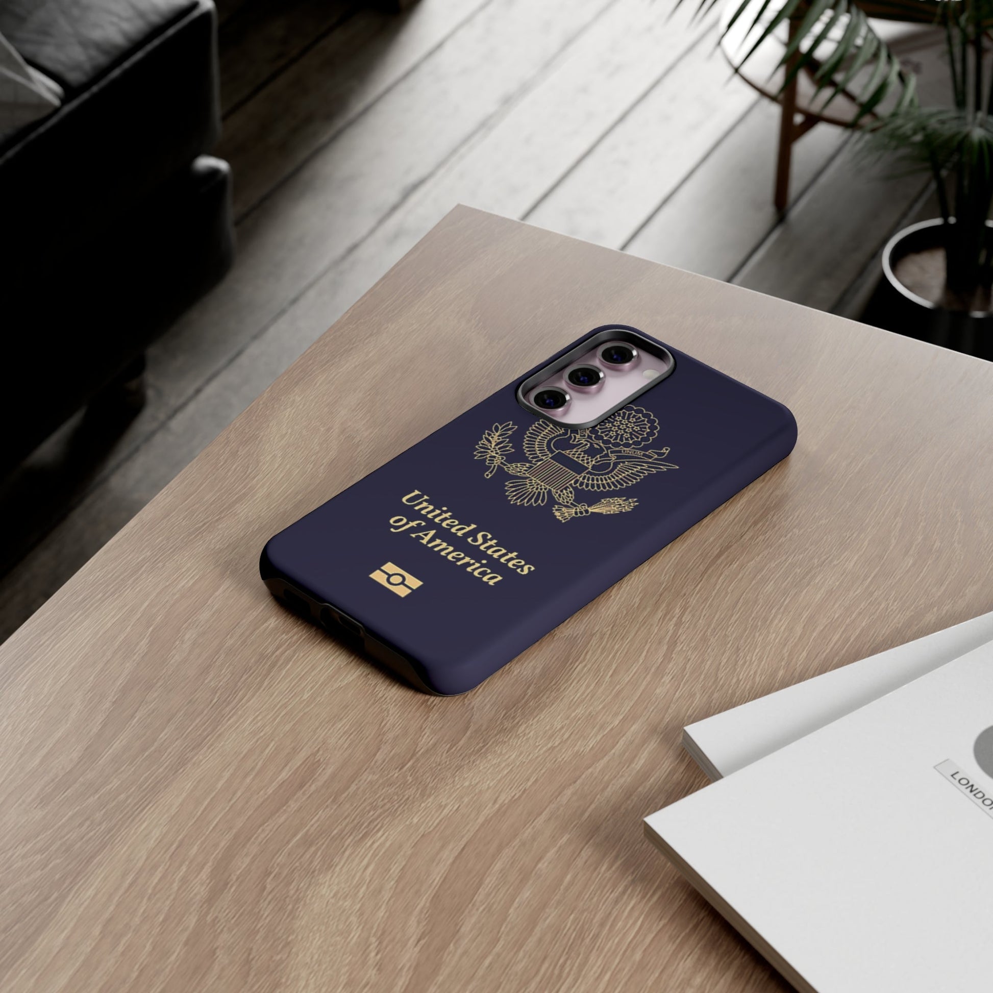 Phone Case-United States Passort | Tough-PhoneCaseBoss-Phone-Best-Phone-Cases