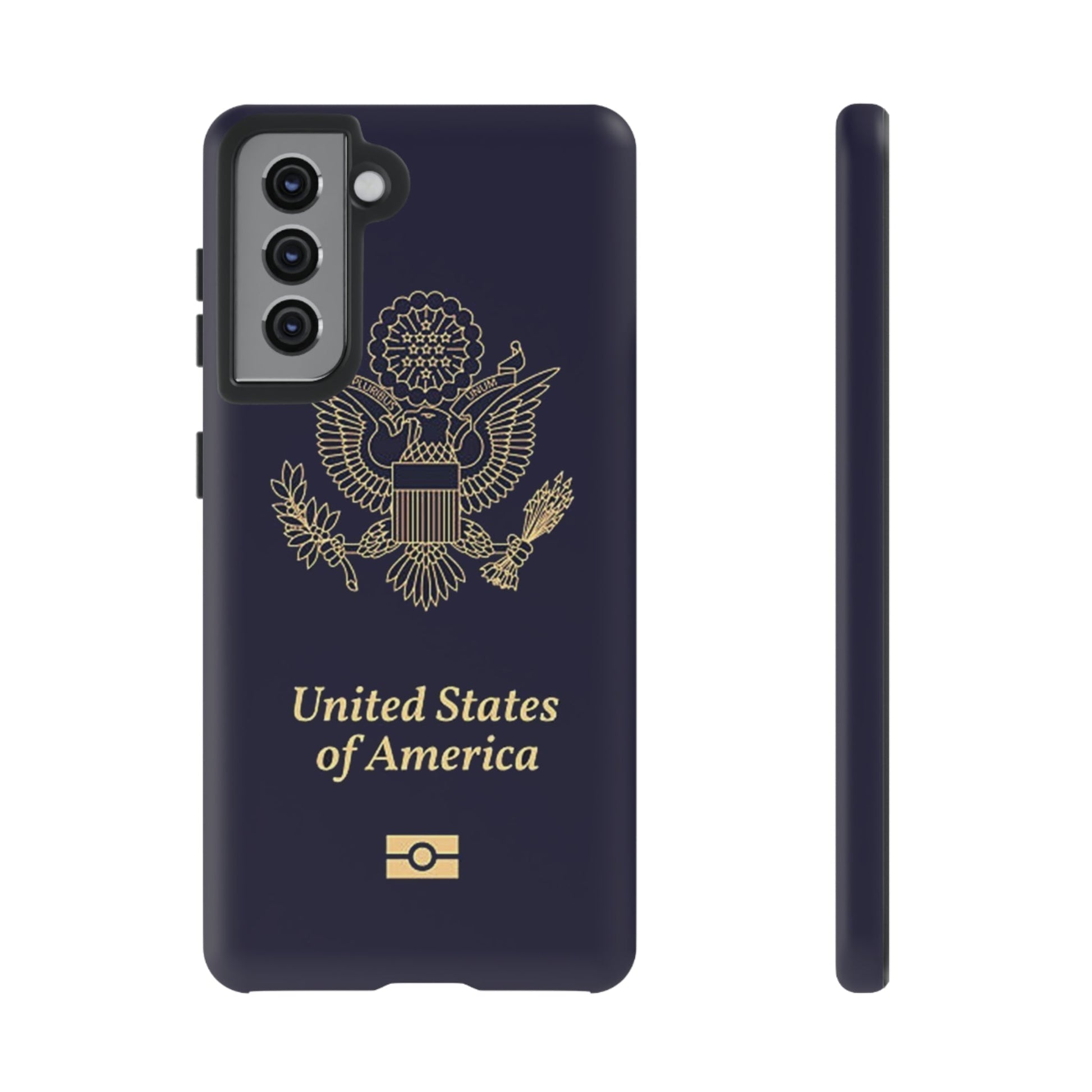 Phone Case-United States Passort | Tough-Samsung Galaxy S21-Matte-PhoneCaseBoss-Phone-Best-Phone-Cases