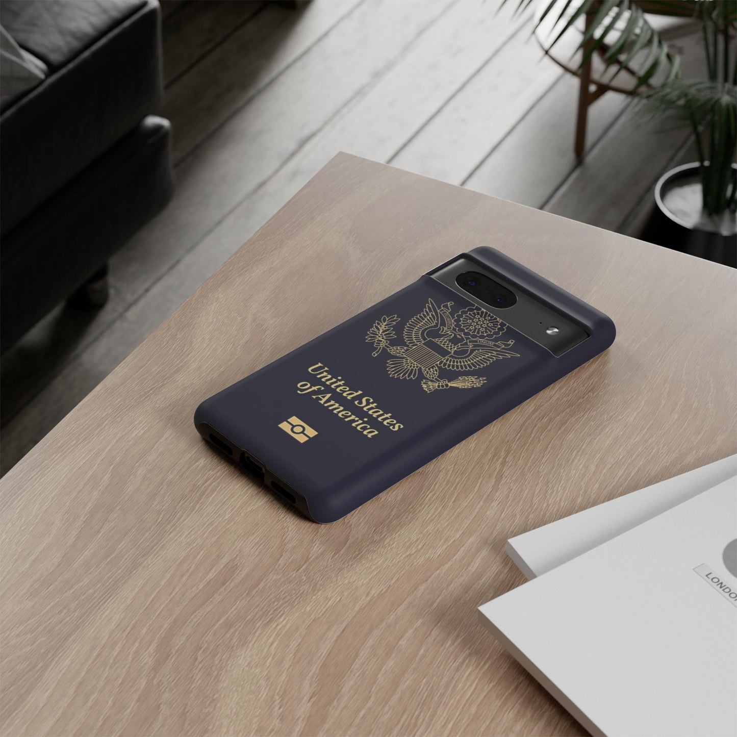 Phone Case-United States Passort | Tough-PhoneCaseBoss-Phone-Best-Phone-Cases