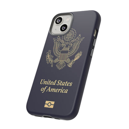 Phone Case-United States Passort | Tough-PhoneCaseBoss-Phone-Best-Phone-Cases