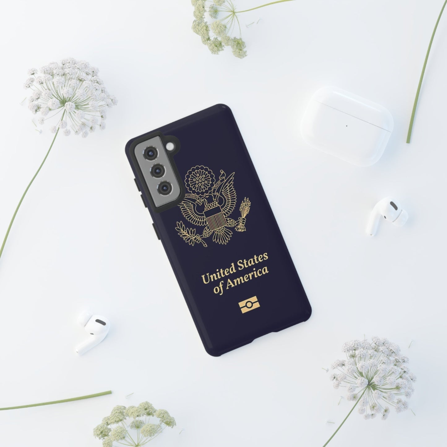 Phone Case-United States Passort | Tough-PhoneCaseBoss-Phone-Best-Phone-Cases