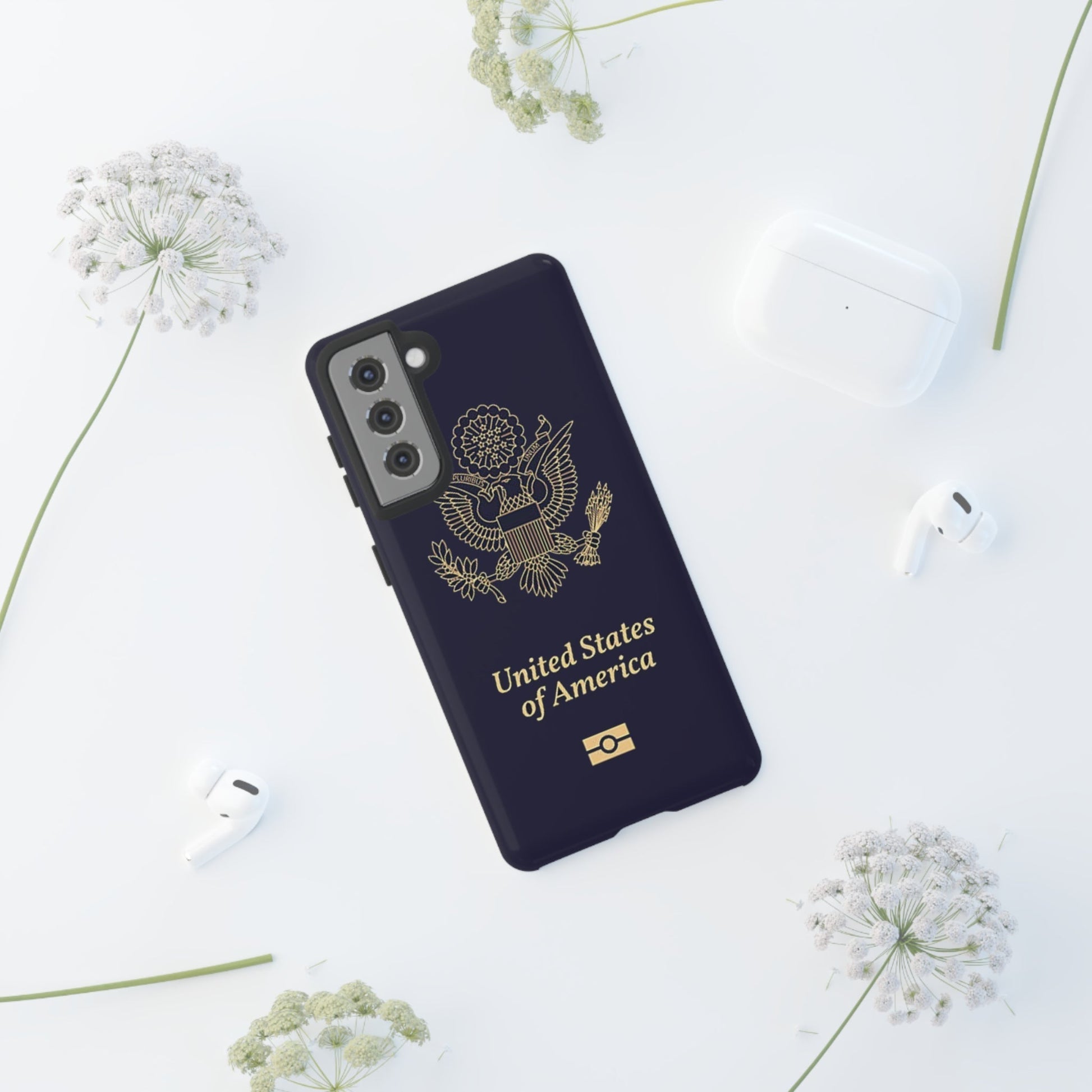 Phone Case-United States Passort | Tough-PhoneCaseBoss-Phone-Best-Phone-Cases