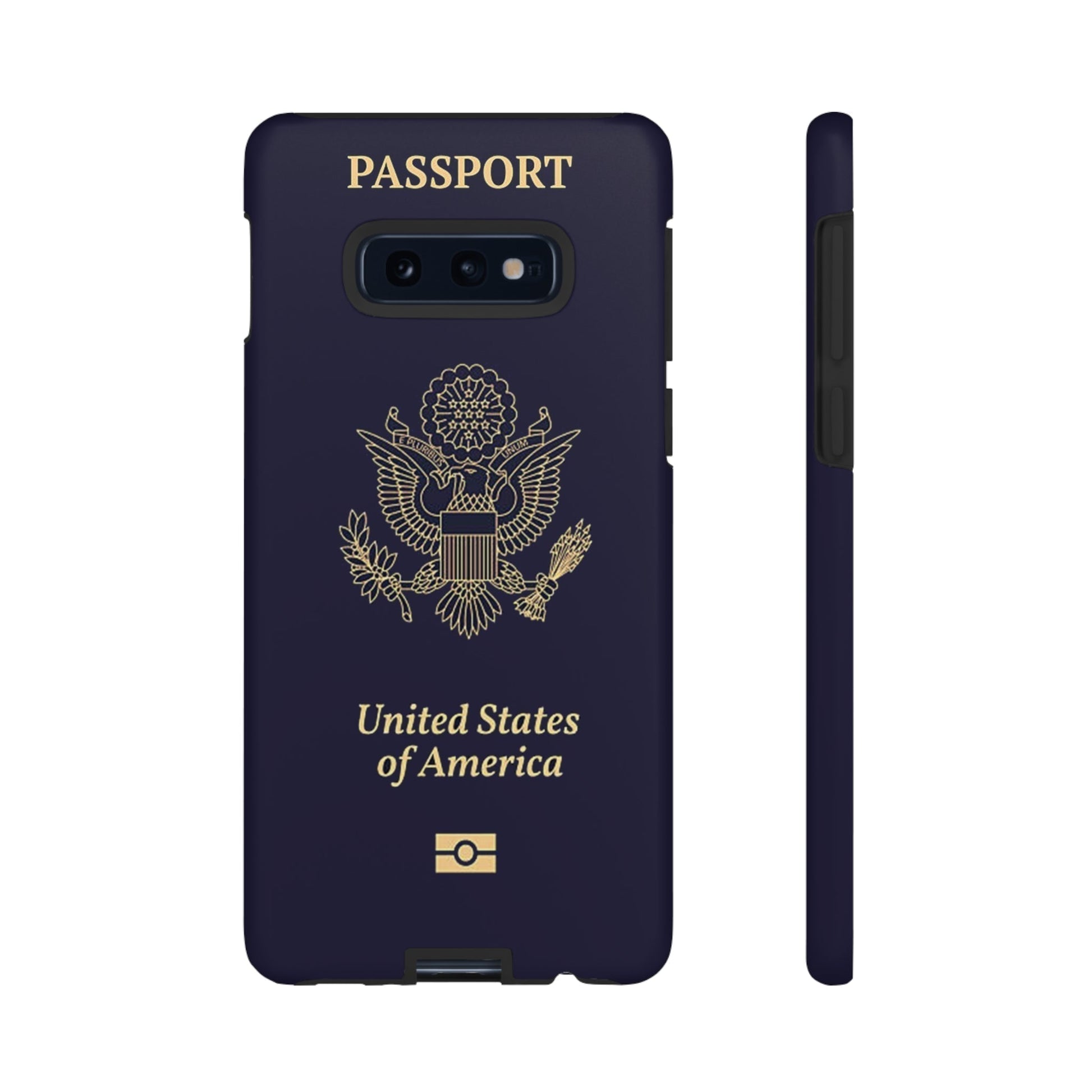 Phone Case-United States Passort | Tough-Samsung Galaxy S10E-Matte-PhoneCaseBoss-Phone-Best-Phone-Cases