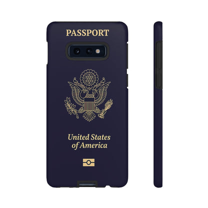 Phone Case-United States Passort | Tough-Samsung Galaxy S10E-Matte-PhoneCaseBoss-Phone-Best-Phone-Cases