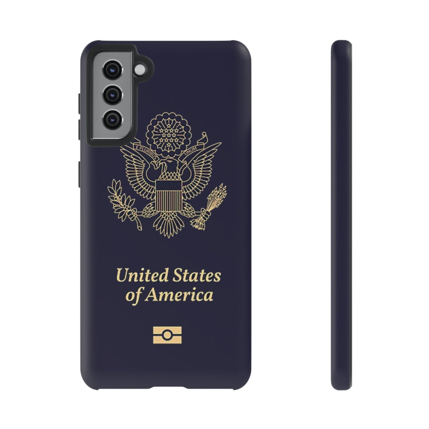 Phone Case-United States Passort | Tough-Samsung Galaxy S21 Plus-Matte-PhoneCaseBoss-Phone-Best-Phone-Cases