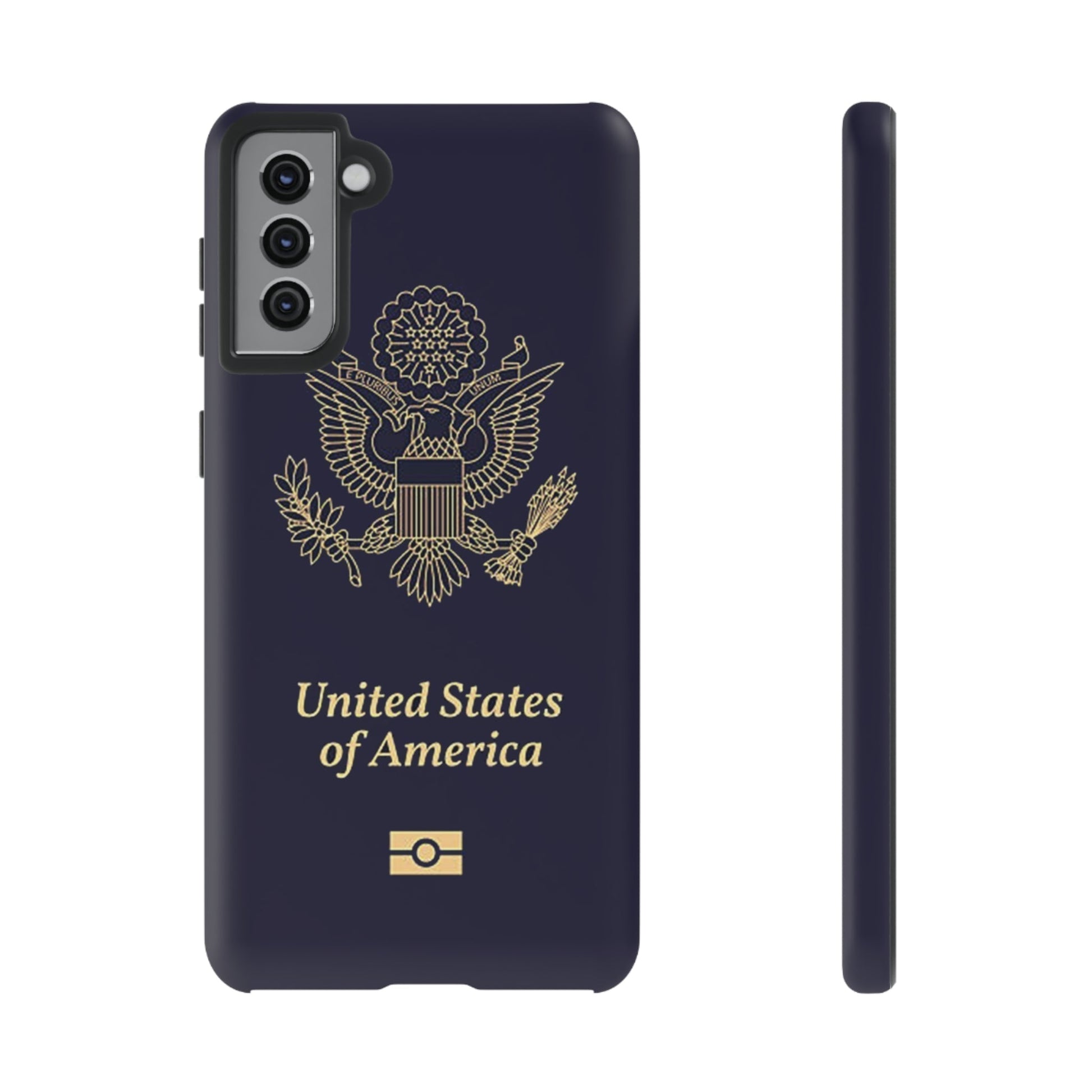 Phone Case-United States Passort | Tough-Samsung Galaxy S21 Plus-Matte-PhoneCaseBoss-Phone-Best-Phone-Cases