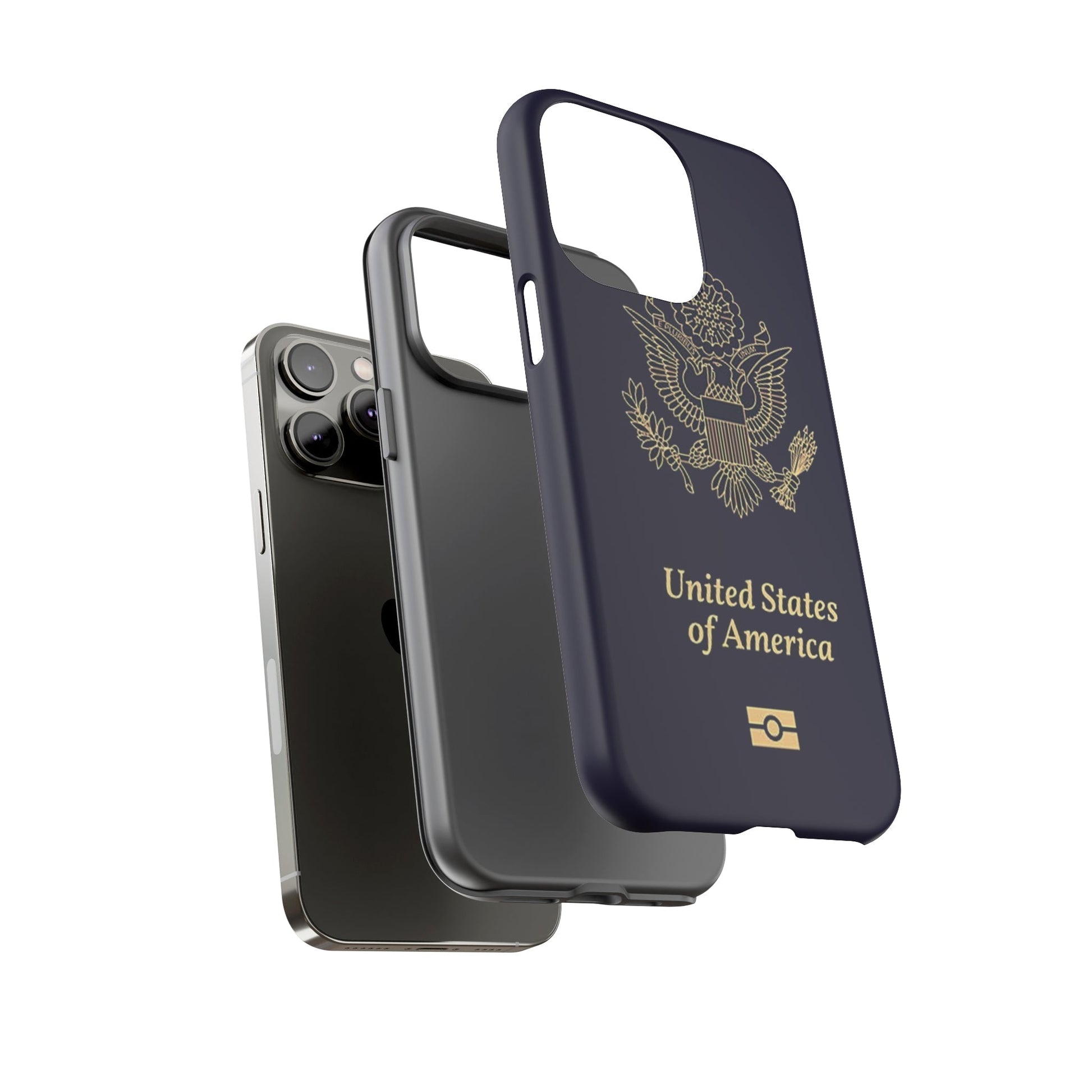 Phone Case-United States Passort | Tough-PhoneCaseBoss-Phone-Best-Phone-Cases