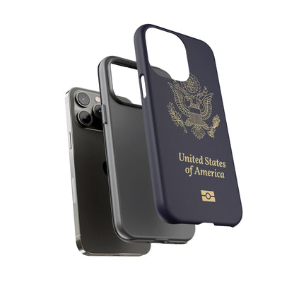 Phone Case-United States Passort | Tough-PhoneCaseBoss-Phone-Best-Phone-Cases