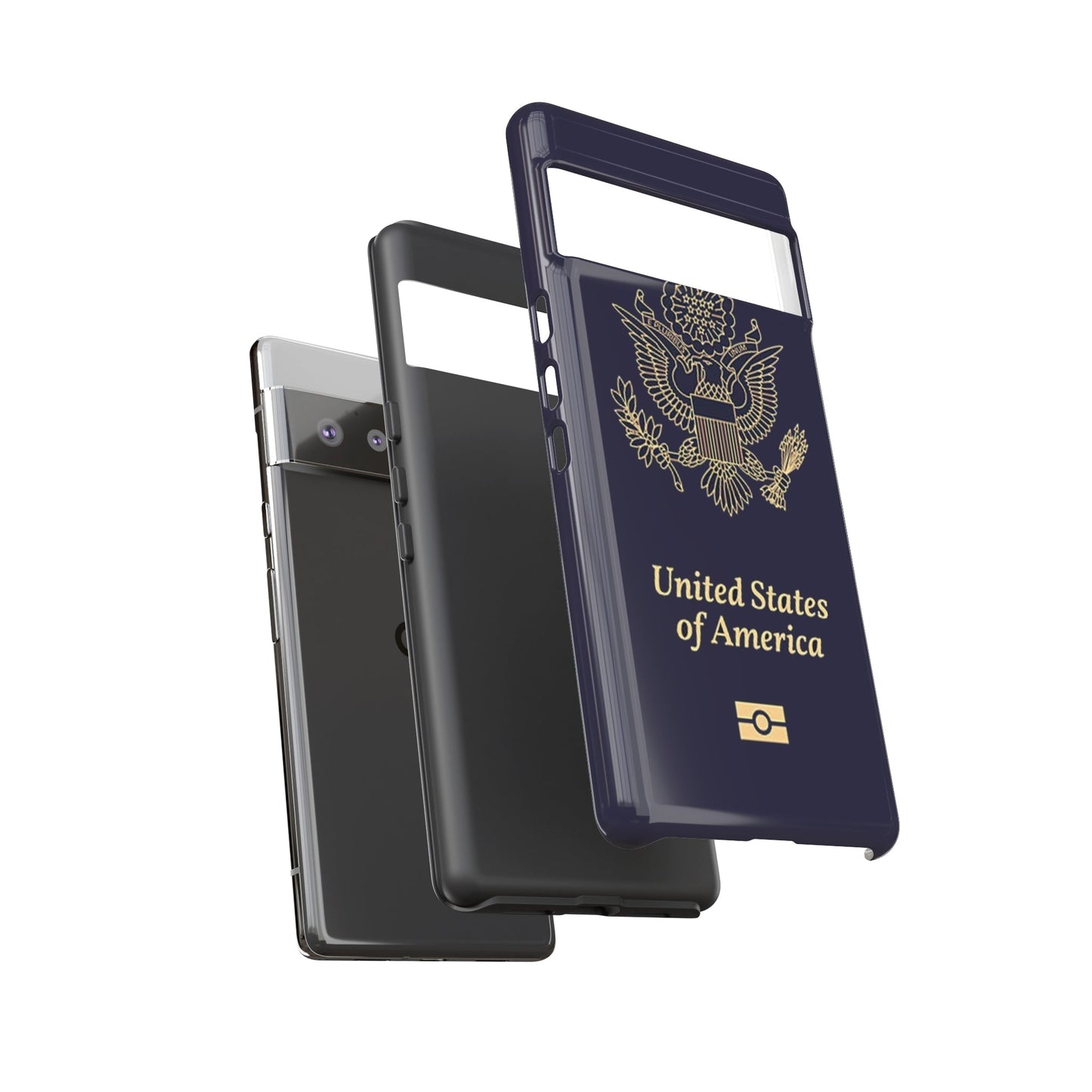 Phone Case-United States Passort | Tough-PhoneCaseBoss-Phone-Best-Phone-Cases