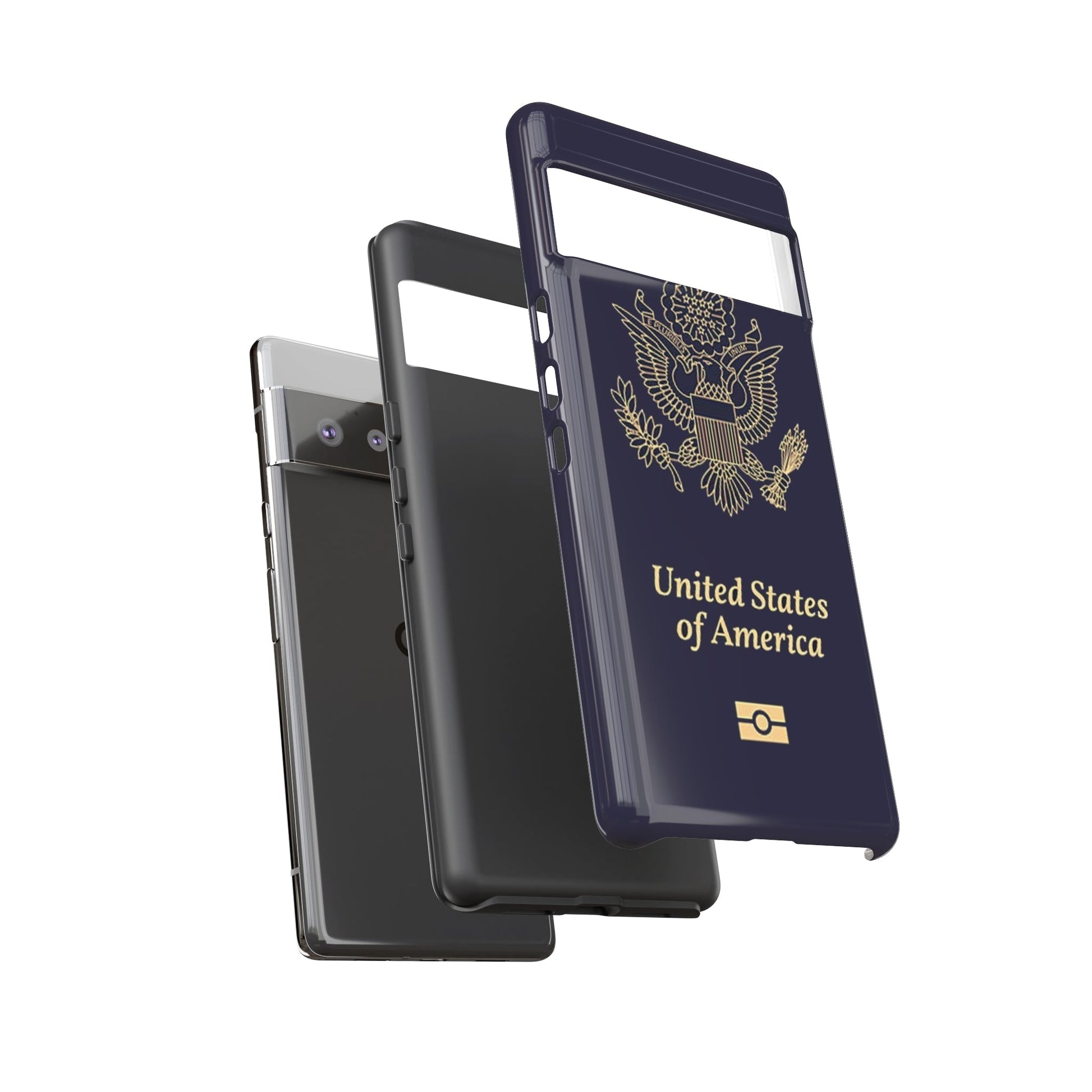 Phone Case-United States Passort | Tough-PhoneCaseBoss-Phone-Best-Phone-Cases